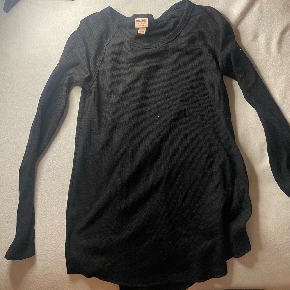 Black Mossimo Long Sleeve Shirt